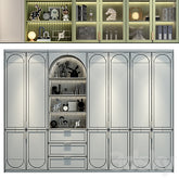 Trueliving 5 Door Sliding Kids White wardrobes Laminated Finish & PU Finish 8Ft *2Ft *9Ft -2438.4MM X 609MM X 2743.2MM)